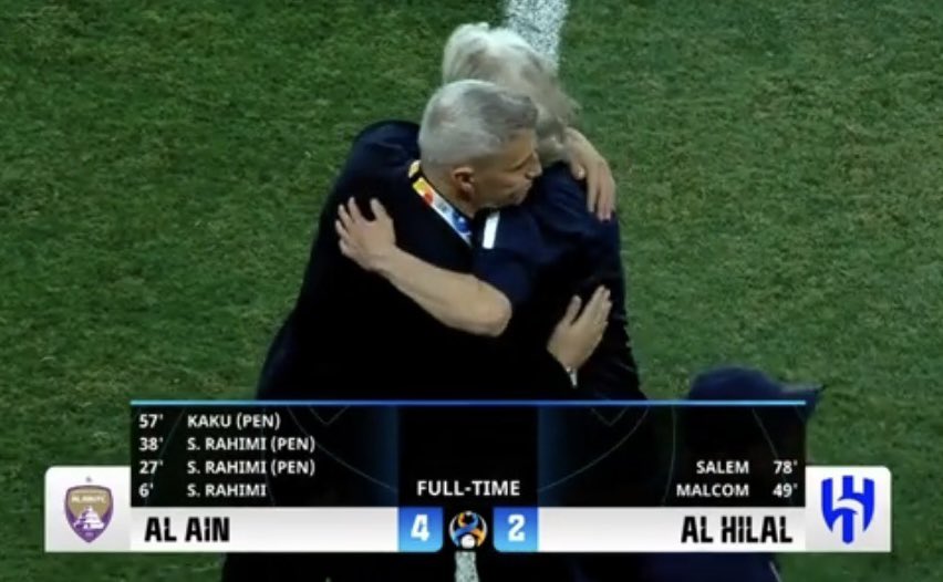 oficialbolafora's tweet photo. Finalmente o Al-Hilal encontrou um adversário à altura kkkkkkkkkkkk 

Crespo acabou a maior sequência de vitórias da história do futebol! https://t.co/PWnjfJ1G9M