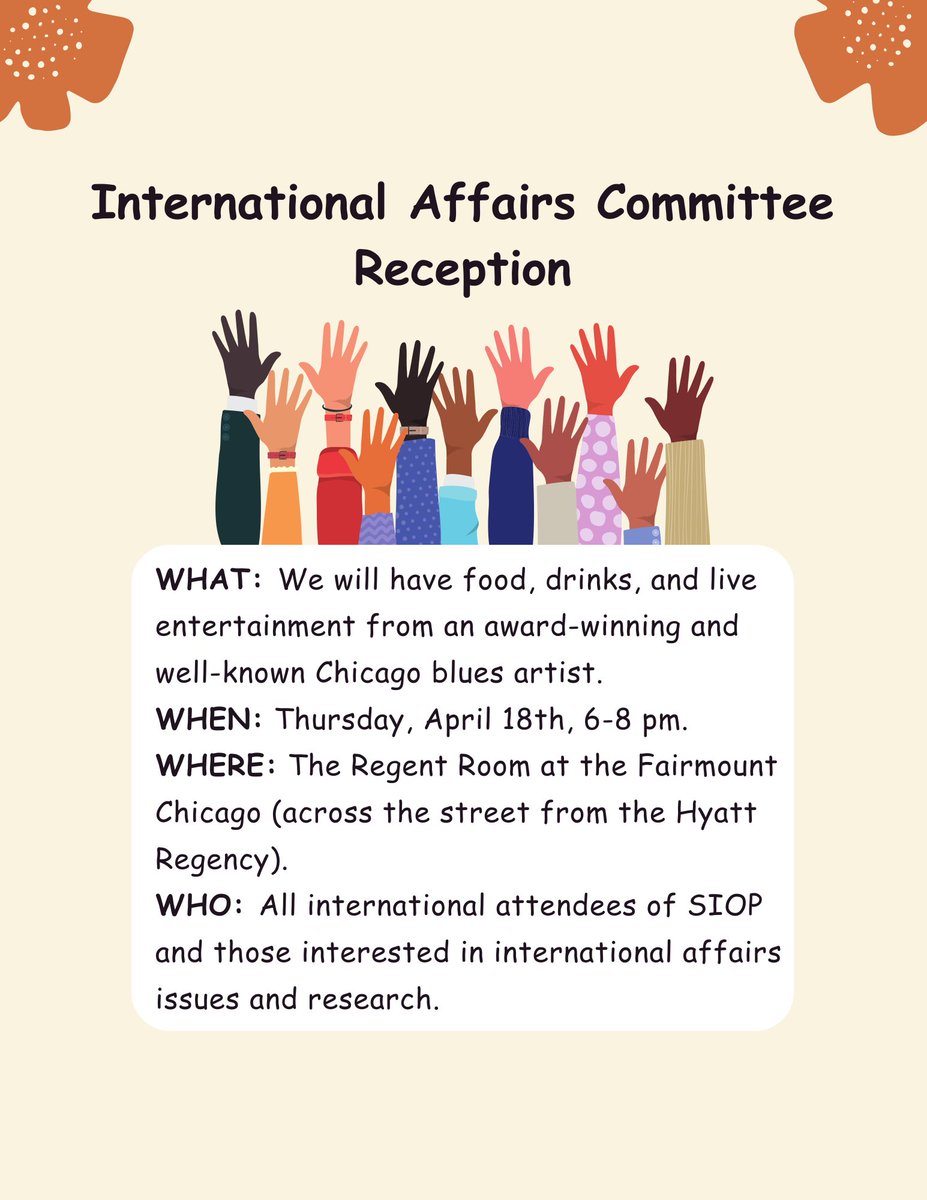 As part of the IAC #siop, I’m excited to extend this reception invite to those who might be interested!