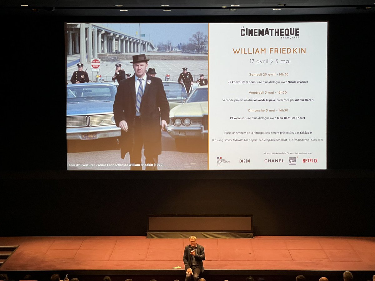 La Rétrospective #WilliamFriedkin est lancée avec #FrenchConnection @cinemathequefr