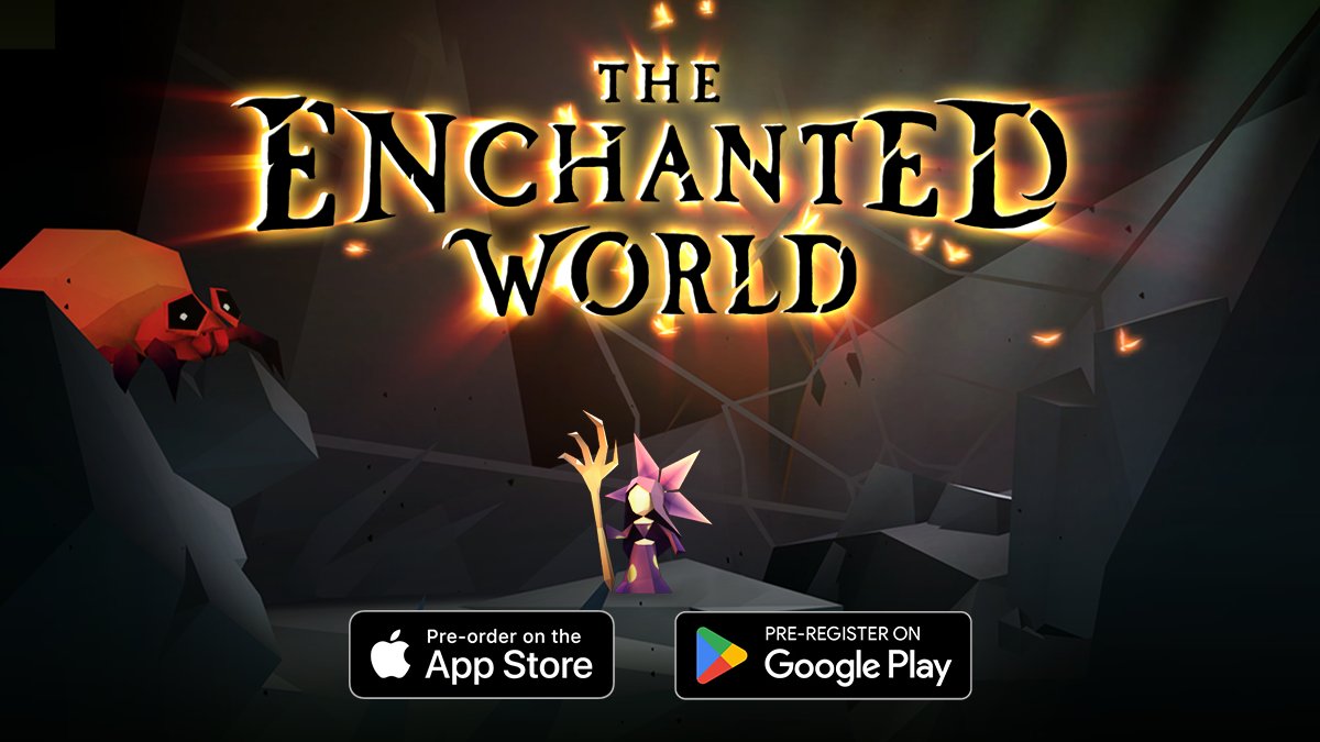Get ready to reclaim #TheEnchantedWorld, making its triumphant return to the App Store & Google Play! 🔮 Pre-order/pre-register today to join the young fairy on a quest to restore a torn-apart world. 🧚 Unravel puzzles & explore magical realms! 🧩