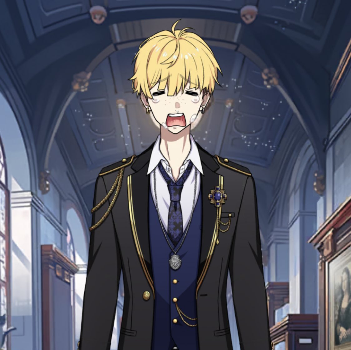 oh my god hes literally zenitsu 😭😭😭 