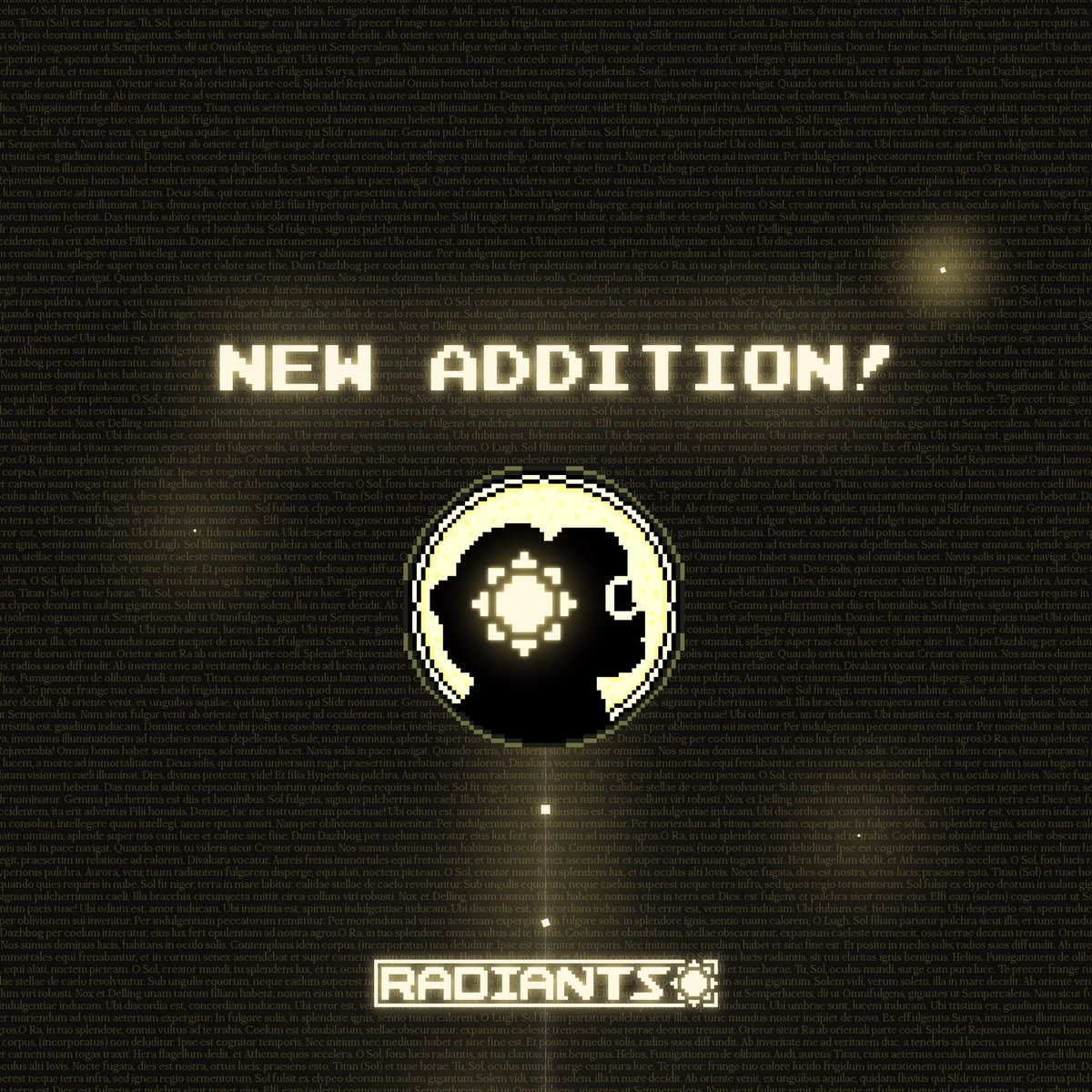 We're excited to announce a new absorption into the Radiants ecosystem ☀️ 

Details below 🧵 👇