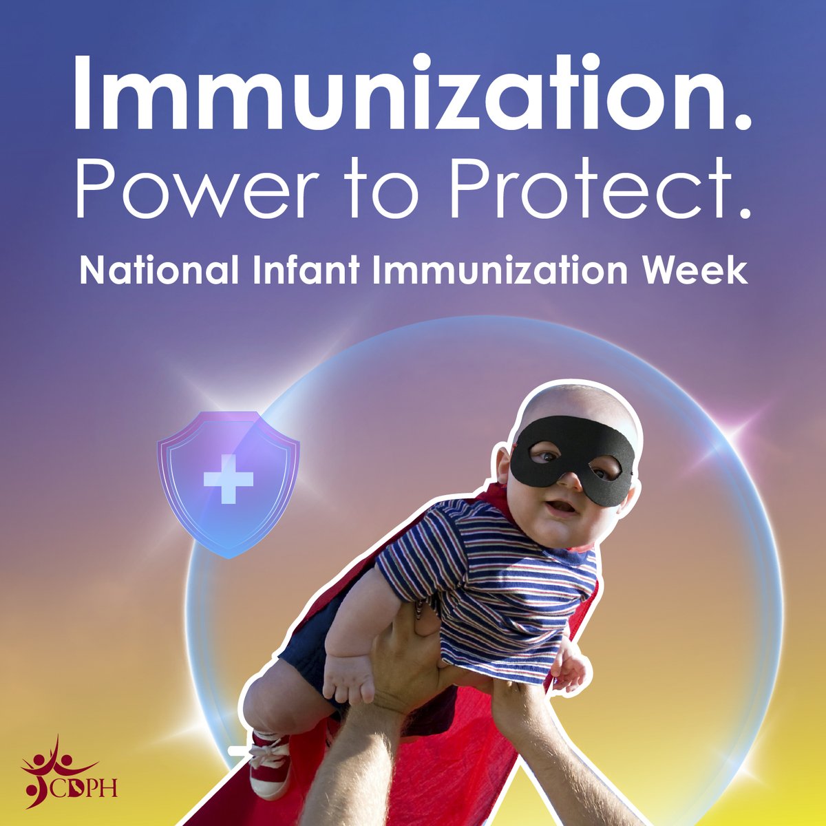 Your little superhero always lifts your spirits. Help them stay strong. Make sure they’re up to date with life-saving vaccines to keep your baby growing, learning, & thriving. See what vaccines your baby needs & talk to their health care provider: cdph.ca.gov/Programs/CID/D…