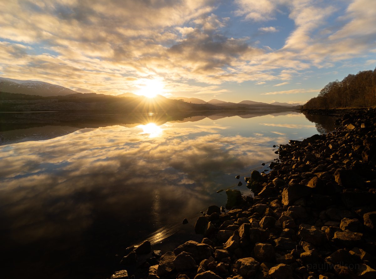 One of those moments, Loch Garry #Scotland