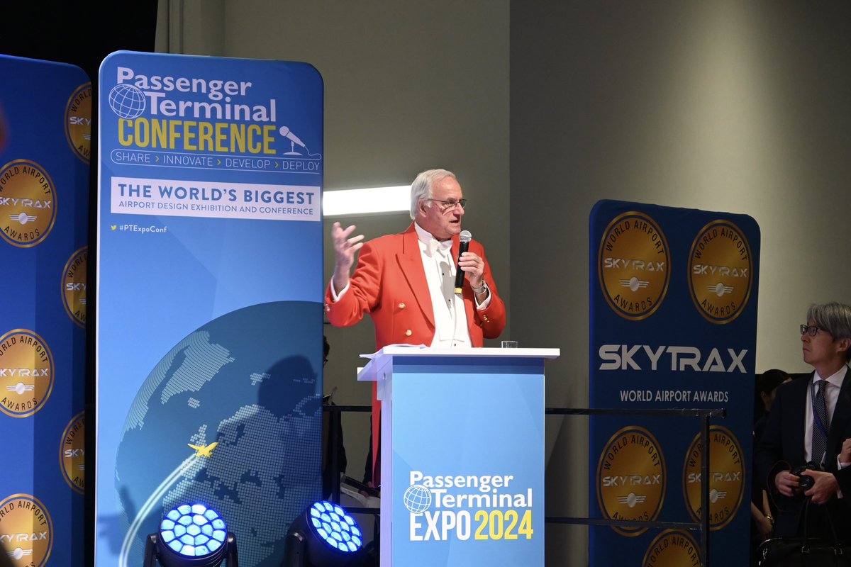 WINNERS ANNOUNCED🏆 The SkyTrax Award winners were announced this evening in front of an incredible crowd at #PTExpoConf. If you weren’t there, you can read about the winners here: passengerterminaltoday.com/news/expo/brea…