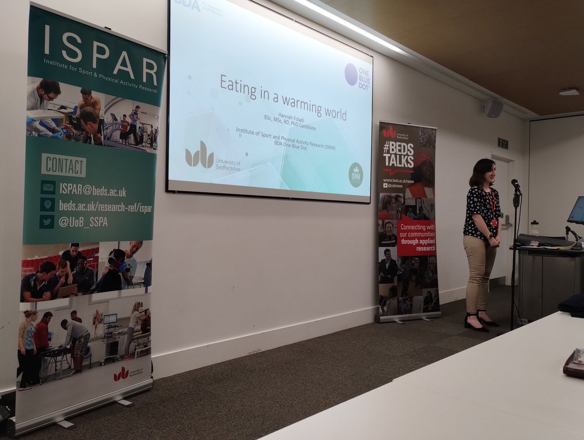 And now it's time for our PhD researcher Hannah Foladi who is telling us very clearly about the issues of sustainability of food production and consumption