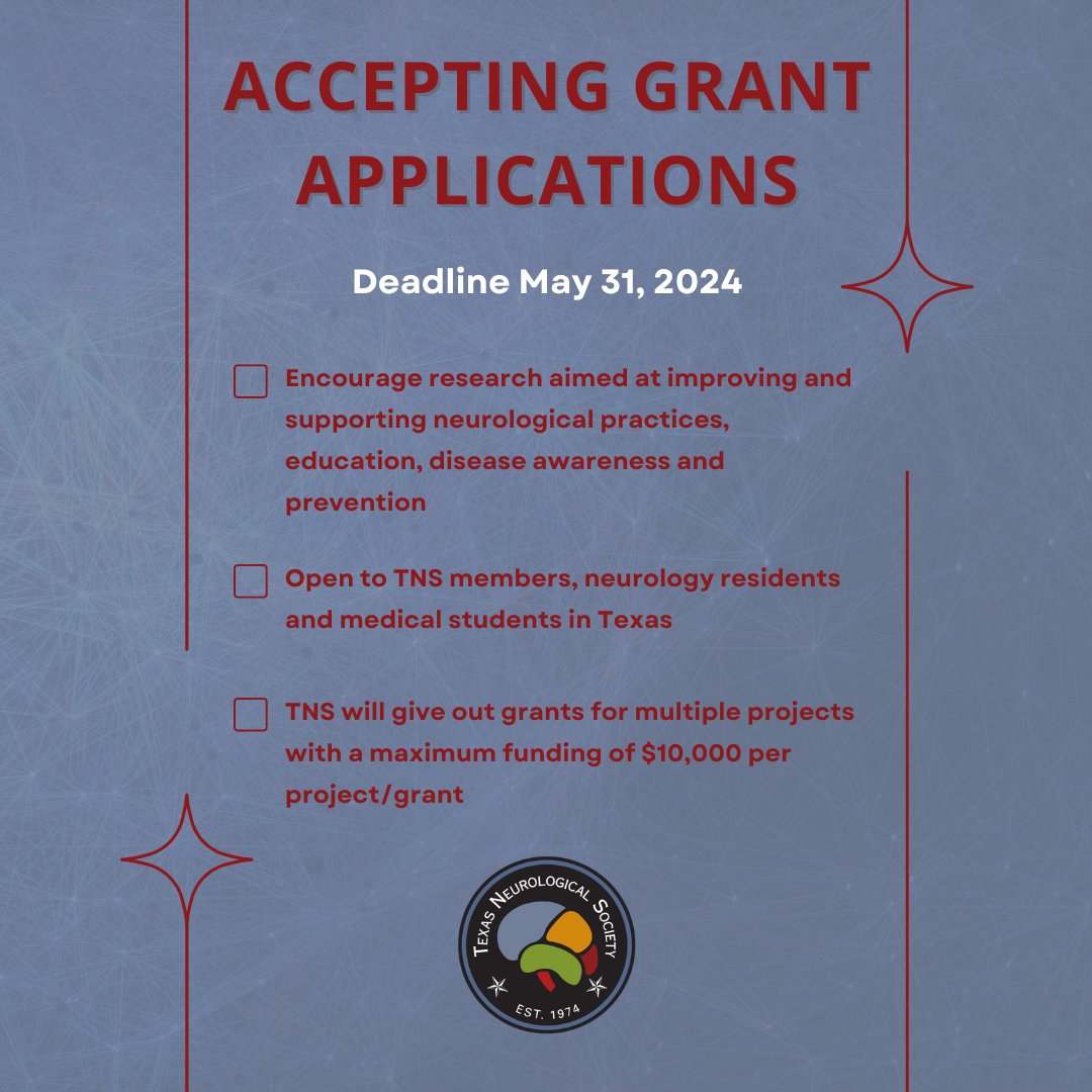 Grant applications OPEN! 🚨Submit your application and you could win funding for research in an area of your interest. Grant winner(s) will be announced at the summer conference in San Antonio. More info and application here: bit.ly/3vSFIl9