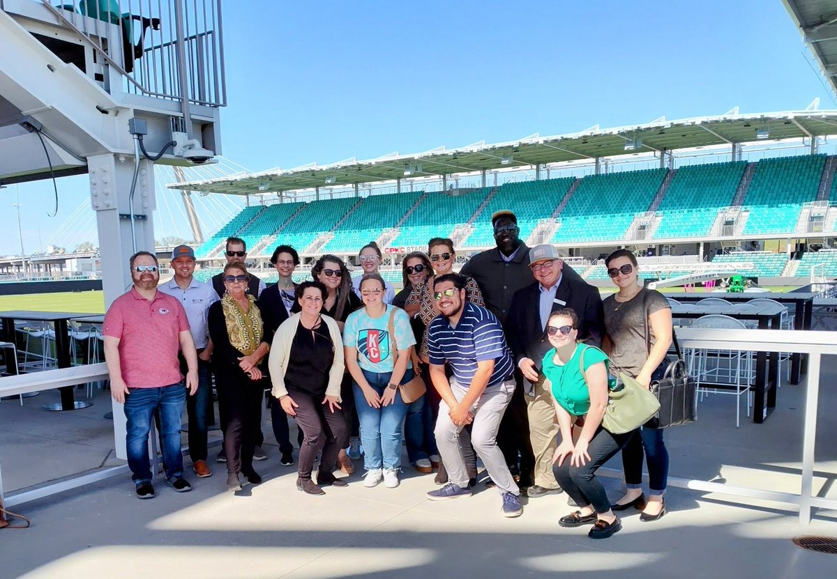 We had a great time touring the new <a href="/cpkcstadium/">CPKC Stadium</a>, the first purposely built stadium in the world for a women's professional sports team and home of <a href="/thekccurrent/">KC Current</a>! Thanks to our MEDC District 3 partners for scheduling this great event. #KCBABY ⚽️
