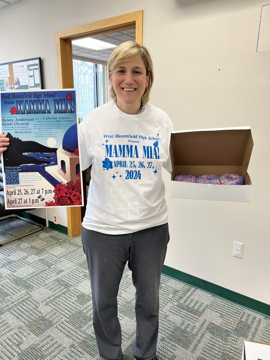 Dania Bazzi (@daniahbazzi) on Twitter photo Be sure to get your tickets for the WBHS production of Mamma Mia! Thank you for the doughnuts, Jen Duffield and the <a href="/WBHStheatre/">WB Theatre</a>
wbhstheatrearts.ludus.com/index.php Be sure to get your tickets for the WBHS production of Mamma Mia! Thank you for the doughnuts, Jen Duffield and the <a href="/WBHStheatre/">WB Theatre</a>
wbhstheatrearts.ludus.com/index.php
