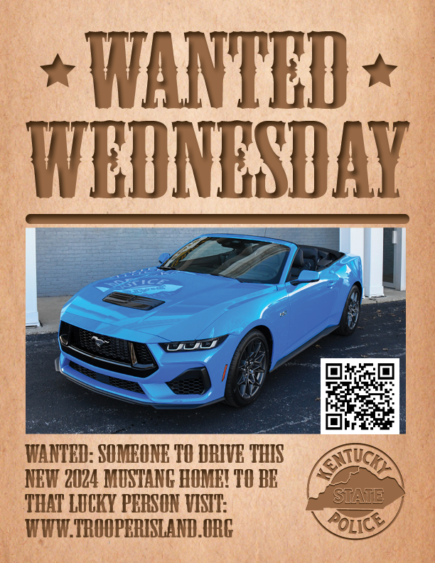 🚨PRIORITY ALERT🚨#WantedWednesday
Looking for a driver & new owner for this 2024 Mustang. It could be yours...visit trooper-island-inc.square.site    #NationalMustangDay #TrooperIslandCamp