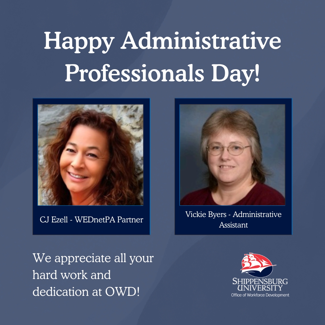 ShipOWD's tweet photo. Happy Administrative Professionals Day to the amazing team at the Office of Workforce Development! Your hard work, dedication, and unwavering support keep our office running smoothly every day. Thank you for all that you do! 🤩🌟
#AdminProfessionalsDay #TeamAppreciation #OWD https://t.co/OcQ4LHYaYY