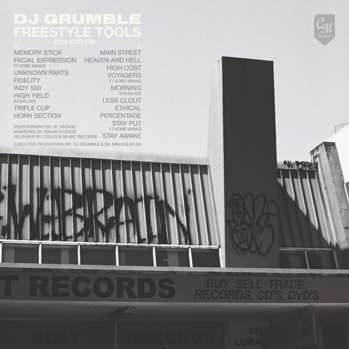 For fans outside the USA, you may get cheaper shipping if you order my vinyl from the Spotify shop. This full-length instrumental album features 19 tracks of all-new DJ Grumble beats for 2024! shop.spotify.com/en/artist/2oJg…