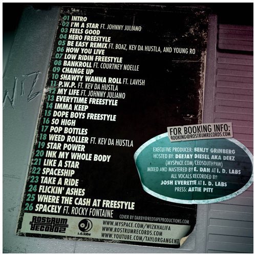 AuxGod_'s tweet photo. 16 years ago today , Wiz Khalifa dropped his 4th mixtape “Star Power”

Rostrum Records @wizkhalifa was him in his hungriest state especially on tracks like “Take a Ride”, Ink My Whole Body” and “So High” making this 1 of his best tapes

What’s your fav beat on this tape? 🤔 https://t.co/KwvTvyYih9