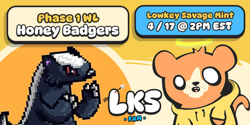.<a href="/HoneyBadgersBtc/">🦡Honey Badgers🦡</a> 

Phase 1 WL Mint is now open

Come join the savage fam

ordinalgenesis.xyz/mint/019bd49f3…