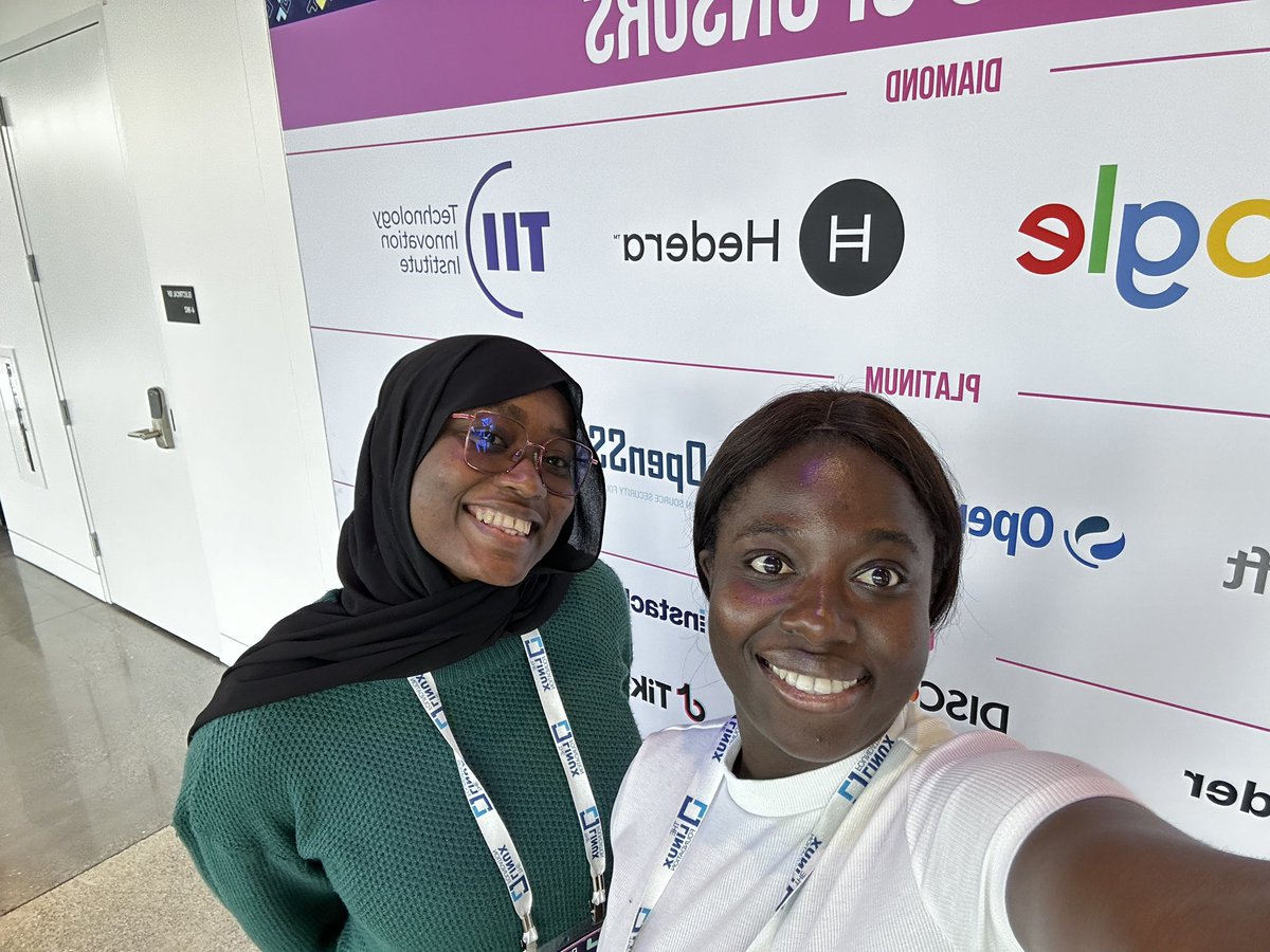 cyberchenti's tweet image. The amazing @MesrenyameDogbe 😍
If you’re passionate about open source, be sure to connect with her. She has a wealth of experience in #everythingopensource and is passionate about helping others get involved. 

#OpenSourceSummit #OSSummit #ossna