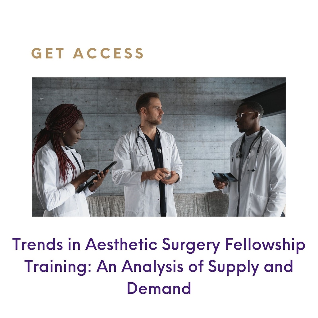 The authors sought to evaluate changes in programs, positions, applications, match rates, and fill rates since aesthetic surgery joined the San Francisco Match. ⁠ 🔗Read the paper: doi.org/10.1093/asj/sj… @phaedracress #aestheticsurgery #AestheticSurgeryJournal @asjrnl