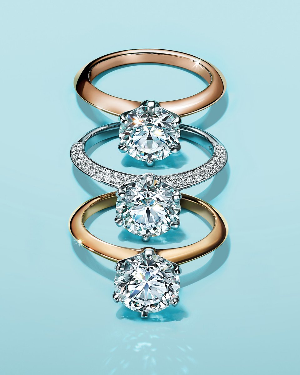 The Tiffany Ring Studio allows you to create a bespoke ring—with your preference of diamond shape, setting and metal. Our master artisans will handcraft your custom design, just as they have with every Tiffany engagement ring for over 130 years. More: tiffany.com/engagement/eng…