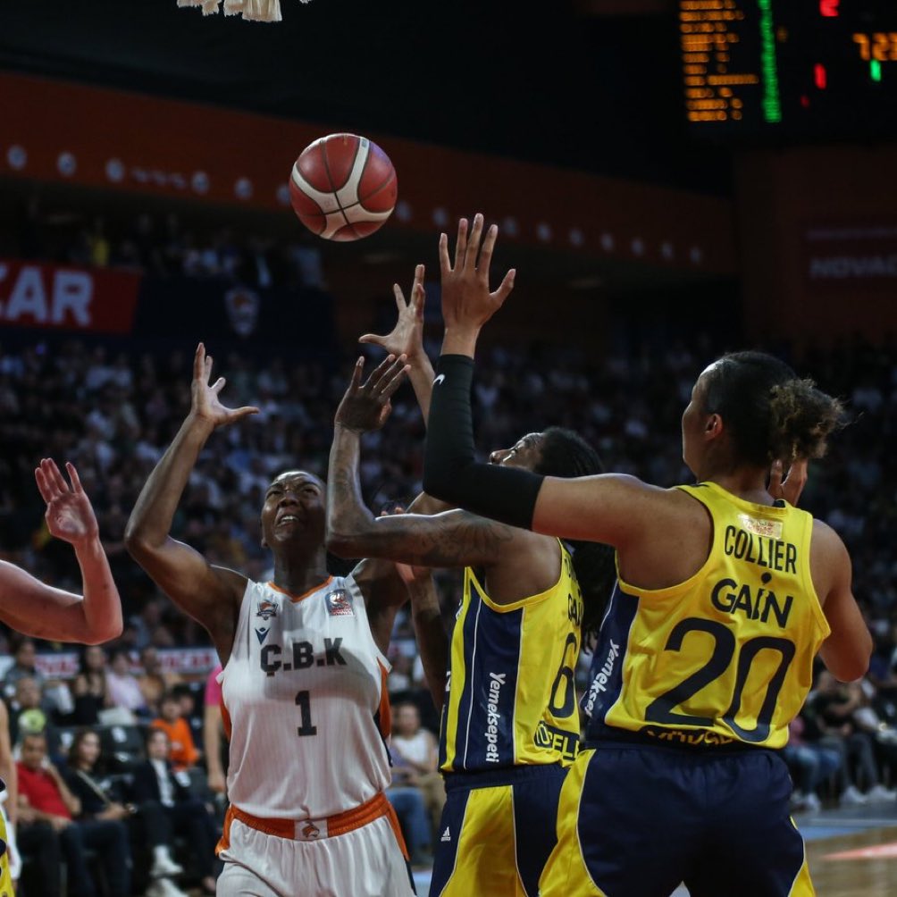 Fenerbahçe Alagöz Holding, ING Kadınlar Basketbol Süper Ligi play-off finali 3. maçında ÇBK Mersin'i 80-56 yenerek seriyi 3-0'a getirdi ve 2023-2024 sezonunun şampiyonu oldu.