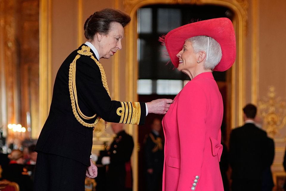 Congratulations from HM Lord Lieutenant and The Belfast Lieutenancy to local UTV media personality Pamela Ballentine who today received her MBE from HRH The Princess Royal. Thank you for your sustained support to charities including the wonderful @YouthActionNI and @artsektaNI.