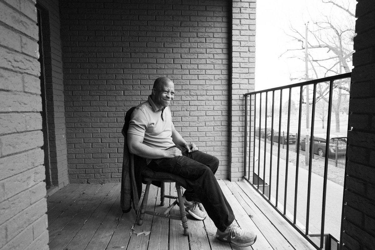 Lotus is a partnership of unexpected allies — landlords, #realestate developers, investors and the social sector —working together to solve #homelessness in a new way. Pictured: John, Sponsored Resident in the Lotus Campaign #Landlord Participation Program, in his new home.