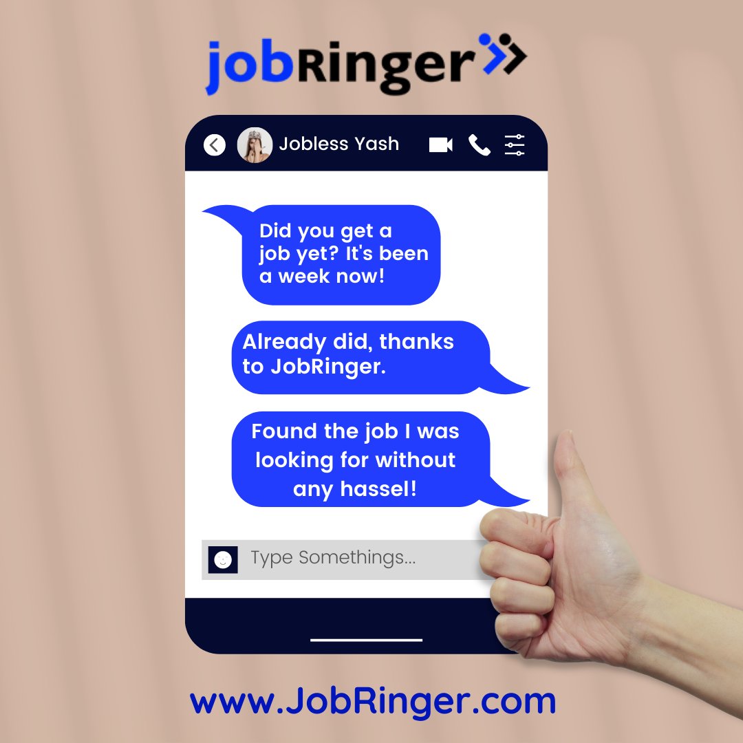 Did you get a job yet? . . . #job #jobringer #jobseekers #jobsinindia #jobsearch #jobhiring #jobsforyou #jobsearching #jobseeker #wfhjobs #itjobs #pharmajobs #hrjobs #remotejobs #freshersjobs #salesjobs #jobringerjobs #freshershiring #freshersvacancy #wfh #wfhlife