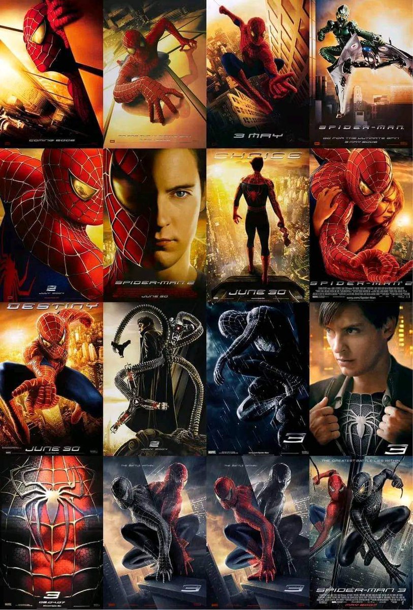 Shout out to Sam Raimi's Spider-Man posters!