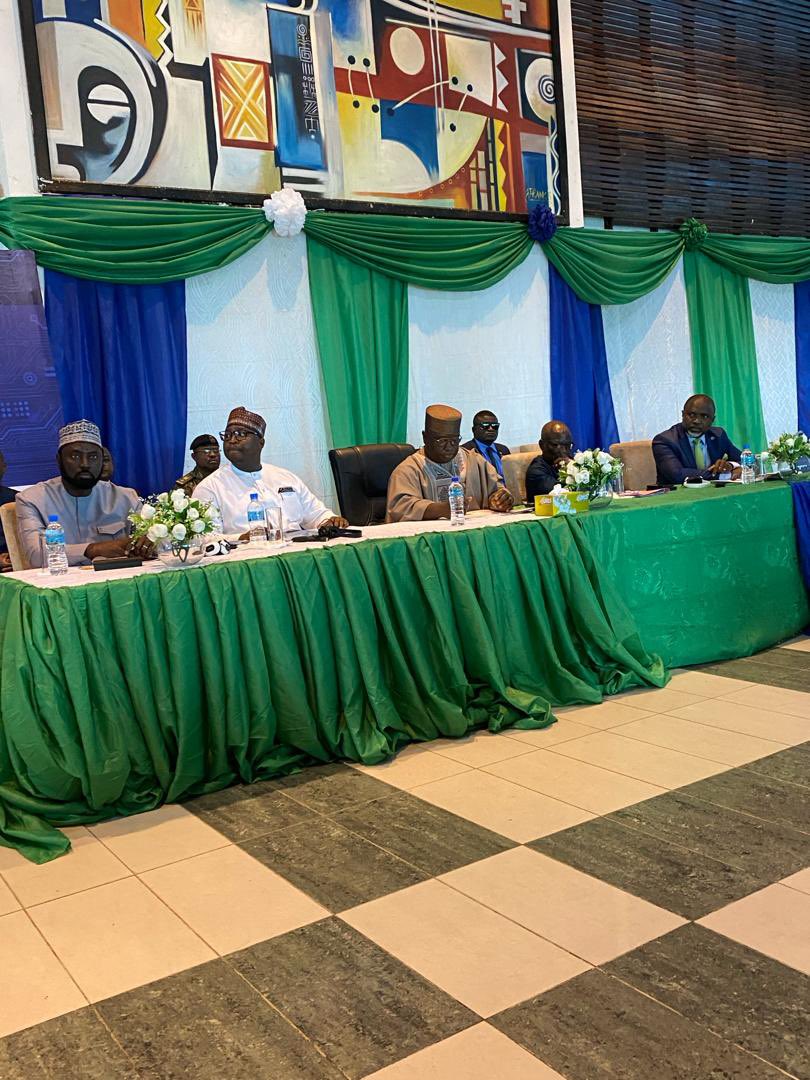 AUC_PAPS's tweet photo. At the Regional Conference on Autonomous Weapons Systems (AWS): An ECOWAS Perspective, in Freetown 🇸🇱, Director @SarjohBah3 reiterated AU & Member States’ concerns against the unethical use of artificial intelligence to terminate human life & denounced the proliferation of… 1/3 https://t.co/eeeMqvJ4nI