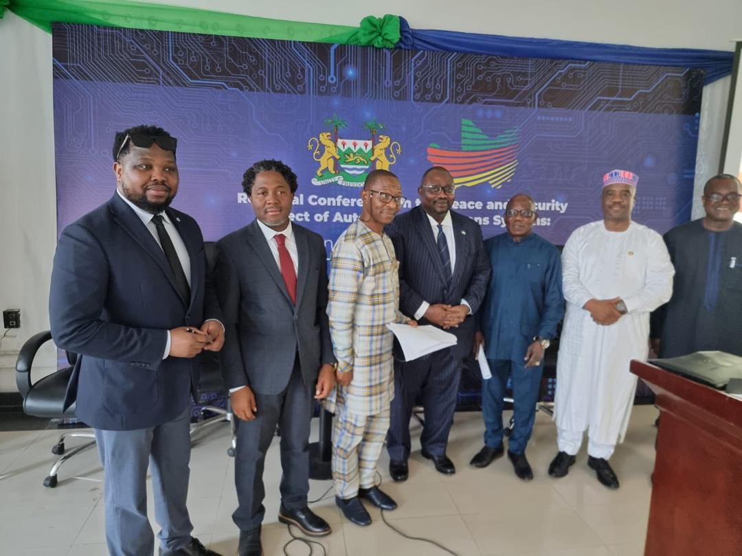 AUC_PAPS's tweet photo. At the Regional Conference on Autonomous Weapons Systems (AWS): An ECOWAS Perspective, in Freetown 🇸🇱, Director @SarjohBah3 reiterated AU & Member States’ concerns against the unethical use of artificial intelligence to terminate human life & denounced the proliferation of… 1/3 https://t.co/eeeMqvJ4nI