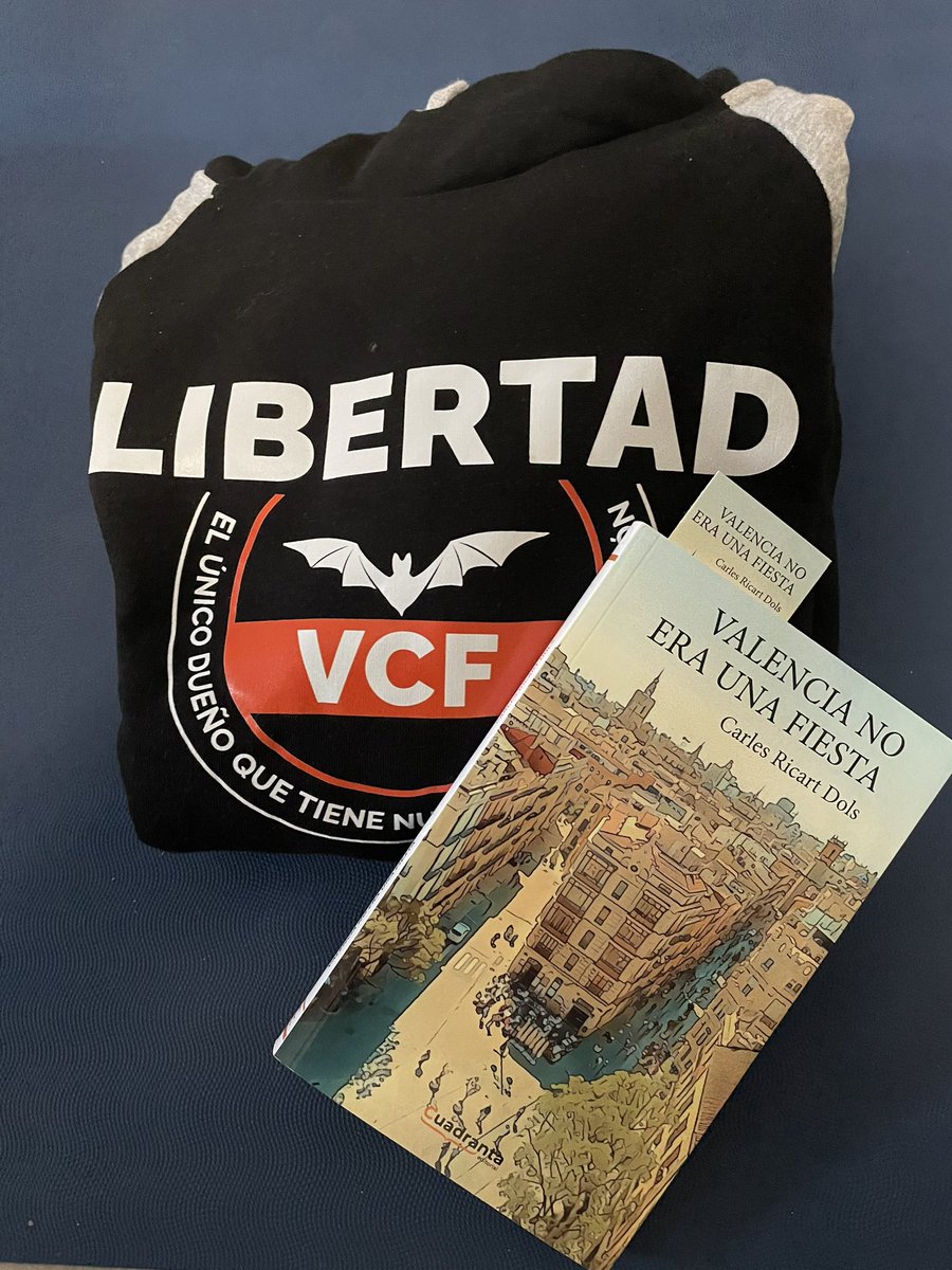 🚨Se viene súper sorteo para el día del libro 25/04🔊 📖VALENCIA NO ERA UNA FIESTA🖋️ Obra de @garbellar Participar es sencillisimo. Se sorteará entre todos los que cumplan… ✅Ser socio de @LibertadVCF ✅Seguir cuenta de @LVCF_Radio ✅Dar RT a esta publicación