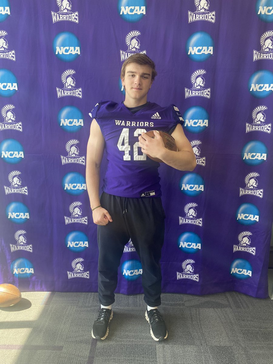 Had a great time at Winona State. Thanks @CoachCosgrove18 for the invite! @Coach_Bergy