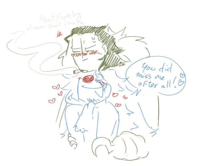 Beez_Wackz's tweet photo. touch starved crocodile SAVE ME
#Crocbug #Crocobug #Croggy #OnePiece #OnePiecefanart #Buggy #BuggyTheClown #SirCrocodile #γ―γ³γγΌγΉ https://t.co/nwTWHXCz5U