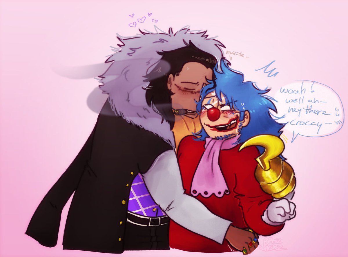 Beez_Wackz's tweet photo. touch starved crocodile SAVE ME
#Crocbug #Crocobug #Croggy #OnePiece #OnePiecefanart #Buggy #BuggyTheClown #SirCrocodile #γ―γ³γγΌγΉ https://t.co/nwTWHXCz5U