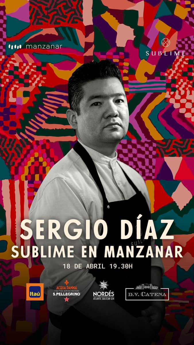 Mañana está el guatemalteco Sergio Díaz en Manzanar. No sé si quedarán mesas pero recomiendo se acerquen, es una oportunidad única de conocer la cocina guatemalteca en uno de los mejores restaurantes de Uruguay (si, exacto).