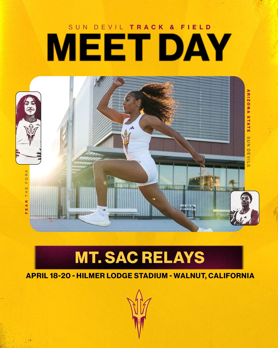 Back in action ‼️ 👟 64th Mt. Sac Relays 🏟️ Hilmer Lodge Stadium 📍 Walnut, CA. 📊 bit.ly/443pGS0 💻 bit.ly/441lBh0