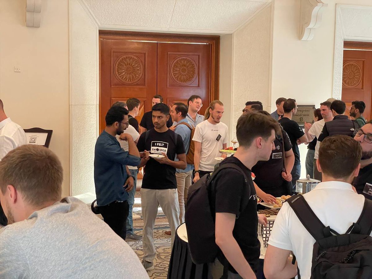USDV_Money's tweet photo. Following the engaging discussions with our panels, we enjoyed networking at #StableFusion!

It was a fantastic opportunity to connect with new people! 🤝 https://t.co/xFVO2ewiBo
