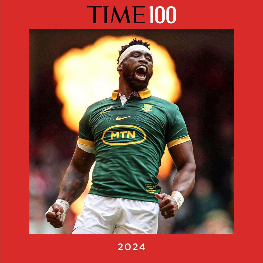 Siya Kolisi is part of Time 100 Most Influential People of 2024.

Trevor Noah pens a tribute to the Springbok captain in the article.