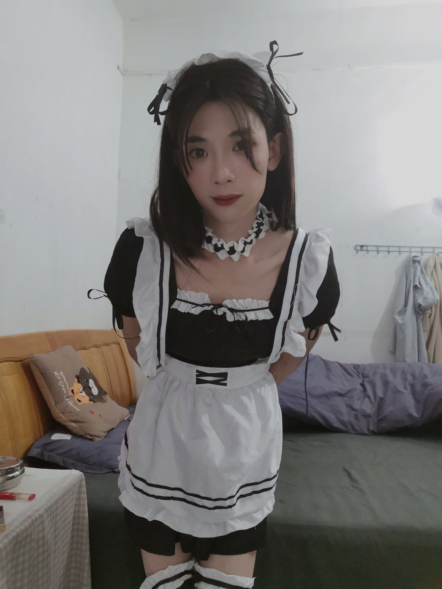 欢迎回家，主人 
#可爱的男孩子 #女装大佬 #伪娘 #伪娘日常 #CDTS #大屌萌妹