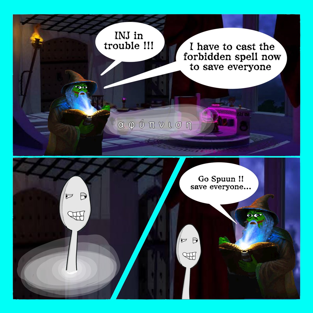 spuun_inj's tweet image. THE SPELL IS WORKING 

@CryptoWizardd 

👇👇🚀🥄🥄