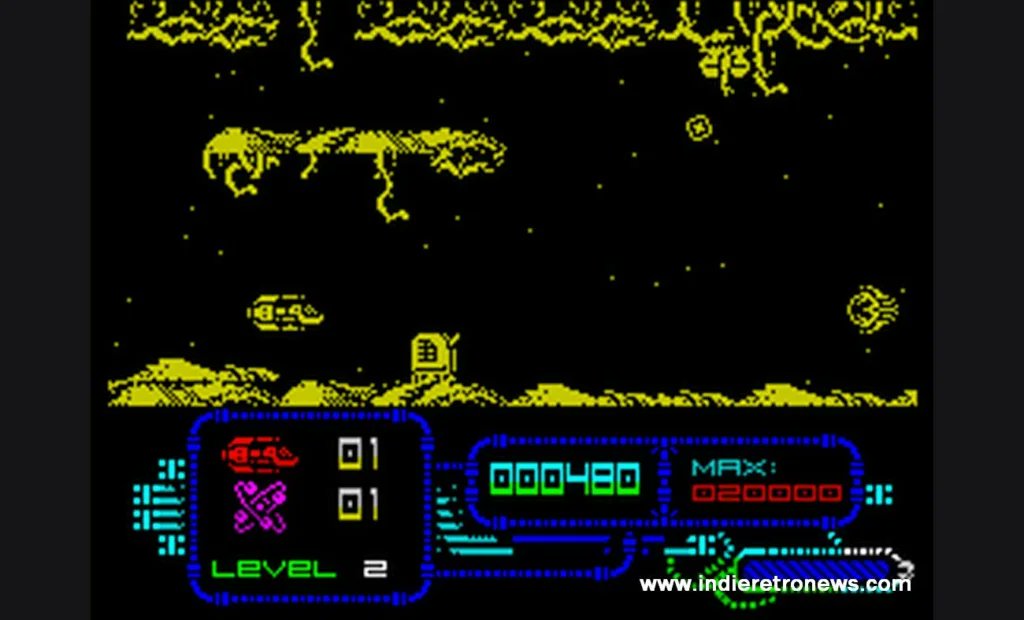 Genesis – A rather cool Arcade Shoot ’em up for the ZX Spectrum by Retroworks
gameforce.blog/genesis-a-rath…

#RETROGAMING #RetroCardStacks #retroblow #retrogame #retrocomputer #retrocessi #RetroF1 #indiedev #indiegame #indie_anime #indiegames #IndieGameDev #indieanimation #gamedev