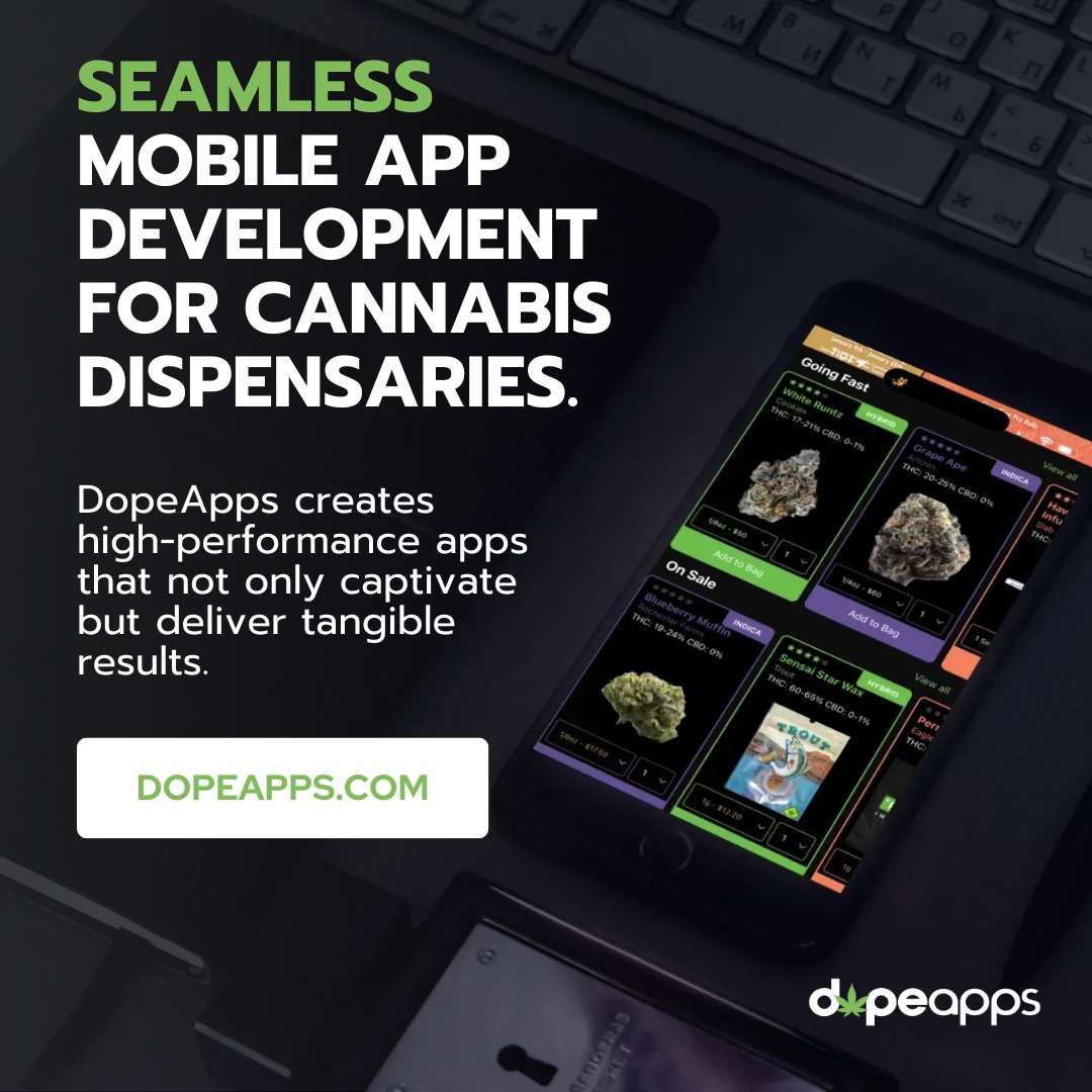 Worried that creating an app for your dispensary will be too complicated? Trust us, that’s not a problem with DopeApps! Our team has mastered the development process, finishing the final product within 2 to 4 weeks based on your design. 

Schedule a meeting today!

#CannaTech