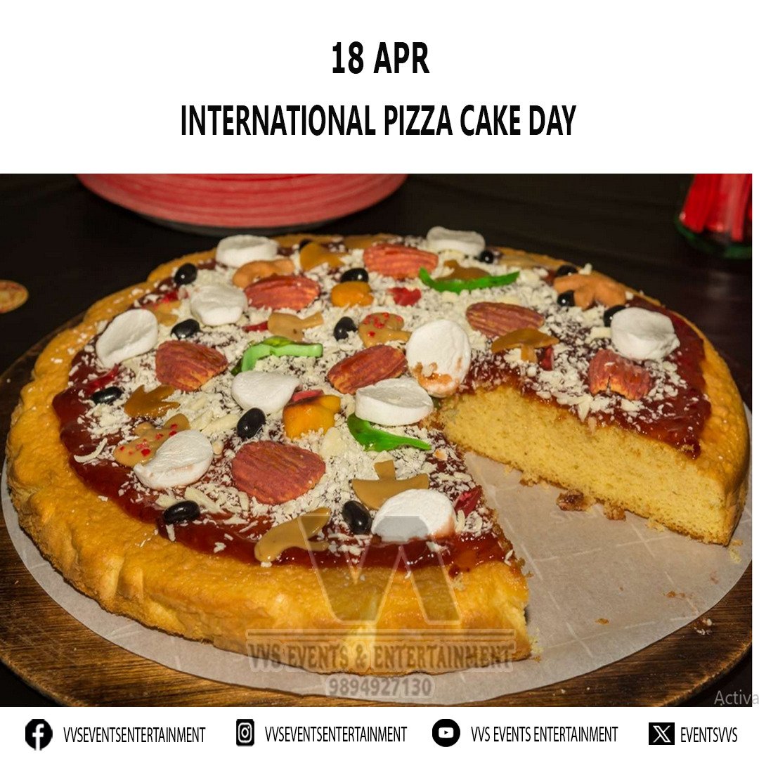 International Pizza Cake Day International Pizza Cake Day 2024 #InternationalPizzaCakeDay #InternationalPizzaCakeDay2024 #PizzaCakeDay #PizzaCakeDay2024 #Pizza #Cake facebook.com/VVSEventsEnter… instagram.com/VVSEventsEnter… youtube.com/@VVSEventsEnte… twitter.com/EventsVvs