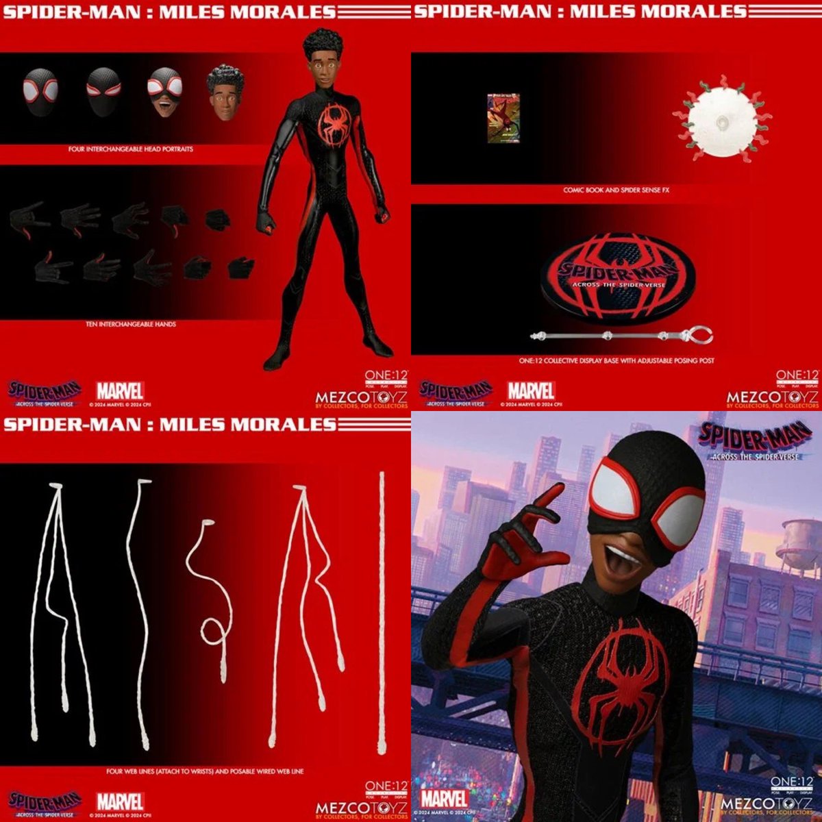 aic_podcast's tweet photo. 🕸️NEW MEZCO MILES🕸️

The @mezcotoyz #One12Collective Miles Morales #SpiderMan is up for preorder @entearth for $85 w/ free shipping. Affiliate link below. 

https://t.co/y0T0LIPVfp

#Toys #icollectatee #milesmorales #spiderverse #intothespiderverse #acrossthespiderverse #mezco https://t.co/5x0K7T58OO
