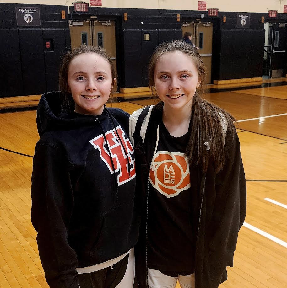 NJ Ladies Hoops (@njladieshoops) on Twitter photo NJ Ladies Hoops "SISTERS OF THE DAY"
Meet the Gentile Sisters (2 of 4) who both play AAU for
<a href="/raptors_nj/">NJ Raptors Basketball</a> 4 Mom & this winter HS <a href="/hcladyhawksgbb/">HC Lady Hawks</a> 4 @coach_chris_H
They both absolute eat and breath the game 24/7 (yes in the DNA).
<a href="/TheMilanJones/">Milan Jones</a> <a href="/kleehynek/">Kristen Keane</a> <a href="/SchwindtKhary/">Kharington Schwindt</a> NJ Ladies Hoops "SISTERS OF THE DAY"
Meet the Gentile Sisters (2 of 4) who both play AAU for
<a href="/raptors_nj/">NJ Raptors Basketball</a> 4 Mom & this winter HS <a href="/hcladyhawksgbb/">HC Lady Hawks</a> 4 @coach_chris_H
They both absolute eat and breath the game 24/7 (yes in the DNA).
<a href="/TheMilanJones/">Milan Jones</a> <a href="/kleehynek/">Kristen Keane</a> <a href="/SchwindtKhary/">Kharington Schwindt</a>