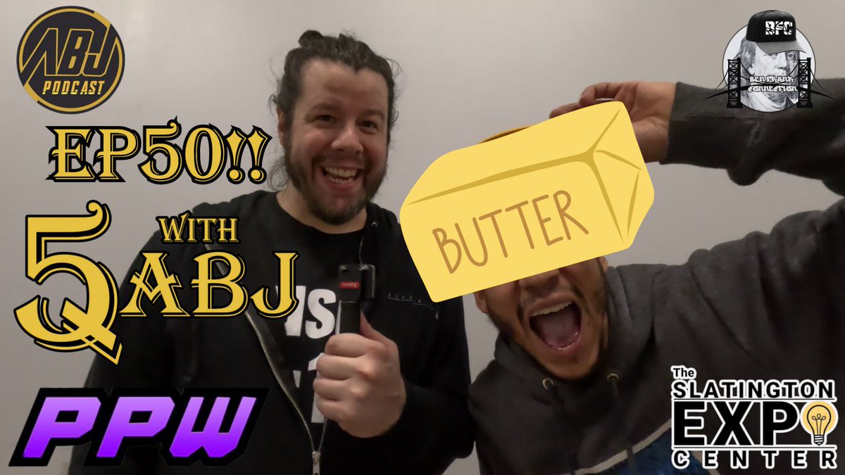 On Friday, we hit the 50 episodes of 5 Questions with ABJ And I want to thank @PPWProWrestling for allowing me to record while being there and @MannyLucha had a special surprise for everyone on the big event!