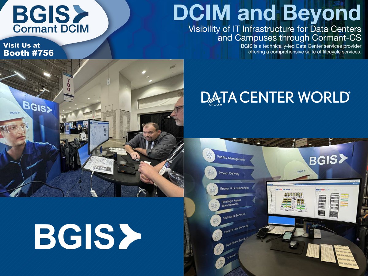 Day 3 of DCW is in full Swing!

Come drop by booth 756 to see how our extensive knowledge of mission-critical facility operations can keep your facility up and running.

#DCW2024 #DCW #DCIM