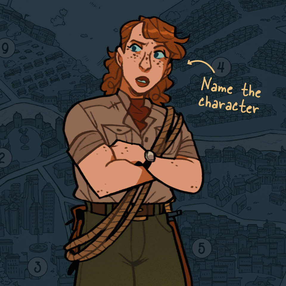 Help us name this brave explorer! ⛏🗻🗺️ You can play the Explorer archetype and two other archetypes - the Occultist and the Sleuth in our brand new #TTRPG expansion #Mystified! ✨ Buy #Flabbergasted and Mystified in our #Backerkit campaign on backerkit.com/c/projects/the…