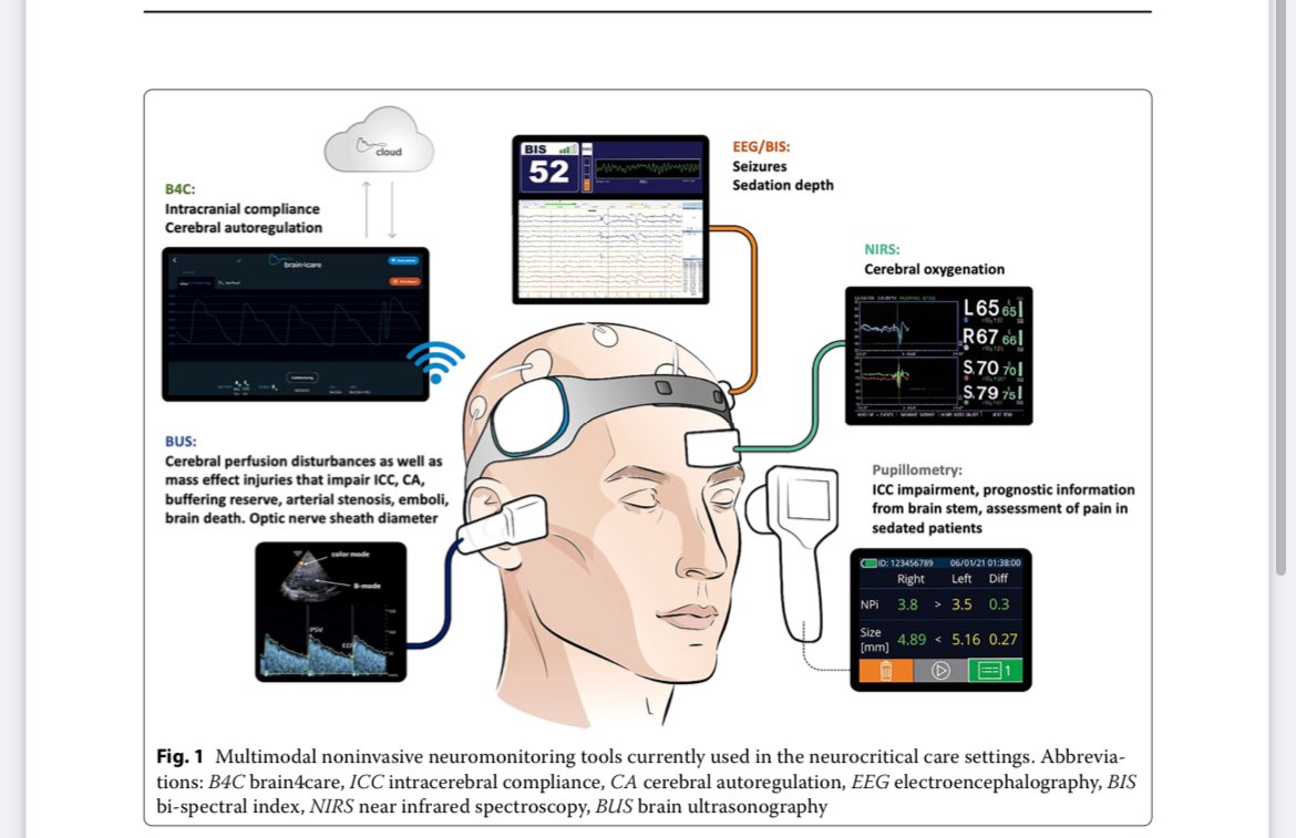 @yourICM A small piece on non invasive neuromonitoring in acute brain injured patients ❤️