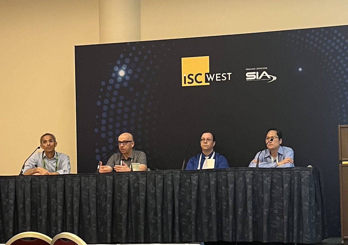 We had the pleasure of speaking alongside @Milestone at #ISCWest about AI and analytics in regard to security and the pragmatic ways clients are using video data and AI to drive desired business outcomes.