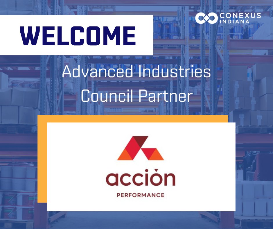 Welcome aboard the council, Accion Performance! The logistics company located in Indianapolis provides customized supply chain productions solutions to eliminate wasted resources and optimize performance. Learn more about our council here: ow.ly/lFO050RfjO0