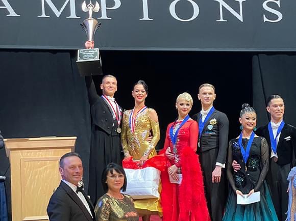 db_state's tweet image. "Utah Nationals hold a very special place in my heart. I’ve been coming here for the last 24 years........"
Check out Rita Algarra-Gekhman's review of the 2024 US National Amateur Ballroom Championship.  Online now at dancebeat.com